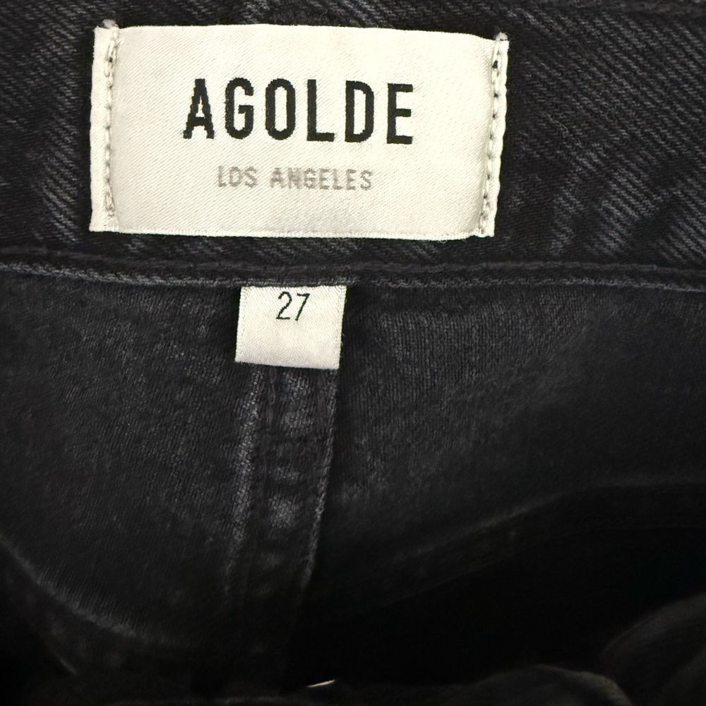 Agolde Riley Crop button down jeans - Picture 3 of 13